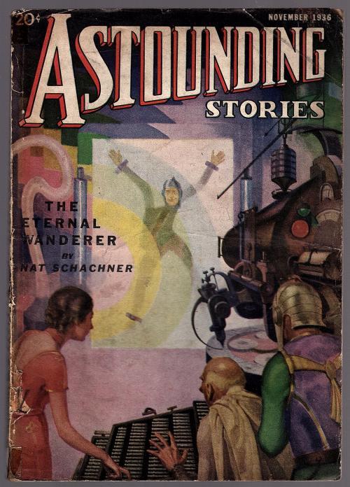 Astounding Stories November 1936 Brown Cvr; John W. Campbell - Pulp