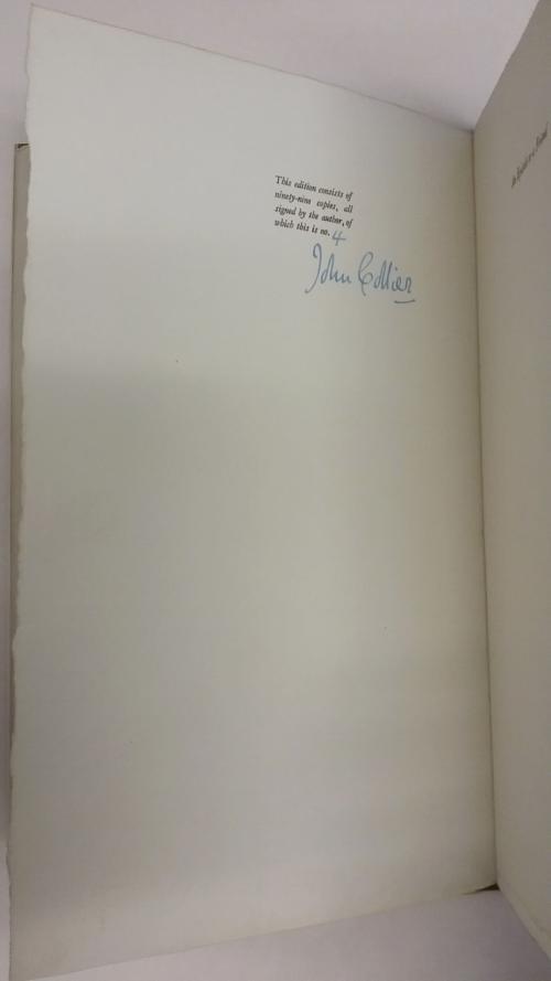An Epistle to a Friend by John Collier (1st Edition) LTD Signed Erle Korshak'...