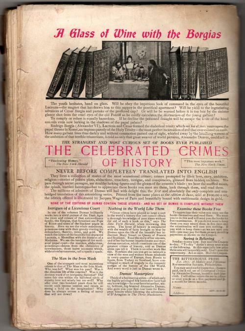 Adventure Dec 31 1926 Pulp Hugh Pendexter; W. C. Tuttle; Sydney Small; Arthur...