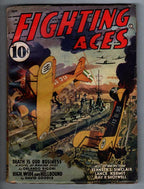 Fighting Aces Sep 1941 Pulp David Goodis "High, Wide, and Hellbound"