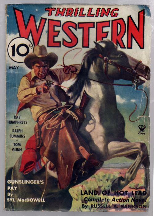 Thrilling Western May 1935 Pulp