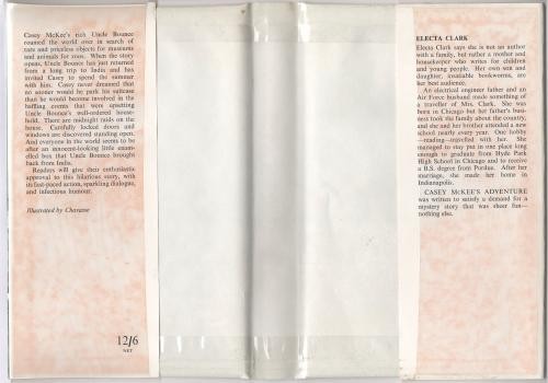 Casey McKee's Adventure by Electa Clark (First Edition) Ward Lock File Copy