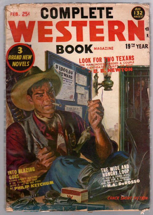 Complete Western Book Feb 1952 Anderson Cover Art