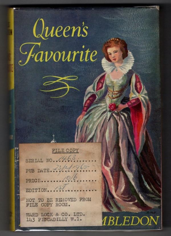 Queen's Favorite by Phyllis Hambledon (First Edition) Ward Lock File Copy