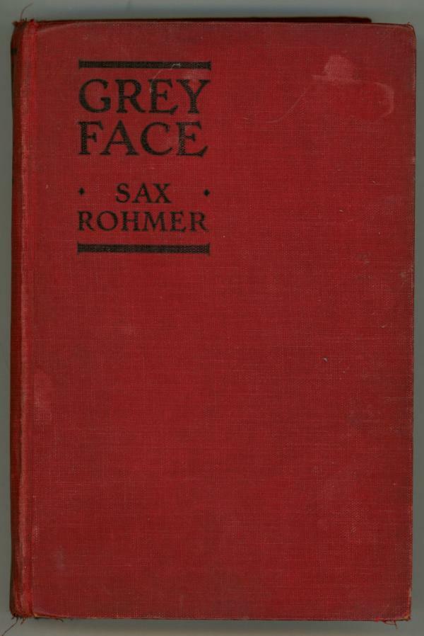 Grey Face by Sax Rhomer