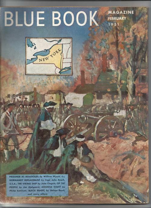 Blue Book Feb 1951 Fulton Cvr; Bond; Leland; McGivern