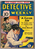 Detective Fiction Weekly Jul 20, 1935 Ray Cummings Weird Crime Story