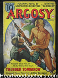 Argosy March 16 1940 Arthur Leo Zagat  Sci-Fi, McCulley