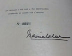 Le Roman de Tristan et Iseut by Joseph Bedier Signed