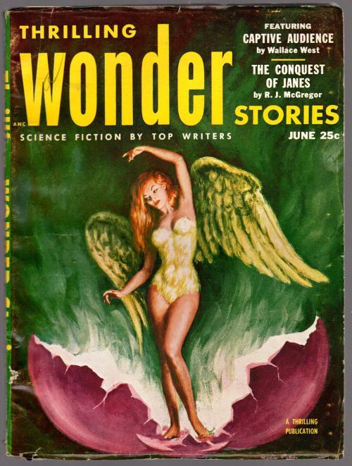 Thrilling Wonder June 1953 Murray Leinster, Wallace West