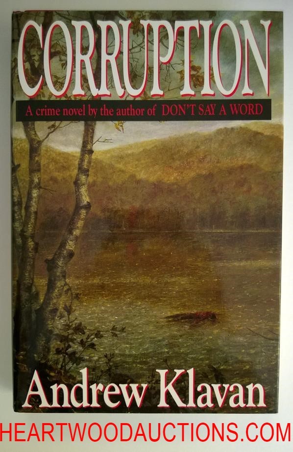 Corruption by Andrew Klavan FIRST- High Grade