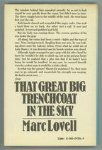 That Great Big Trench Coat in the Sky by Marc Lovell (First Edition)
