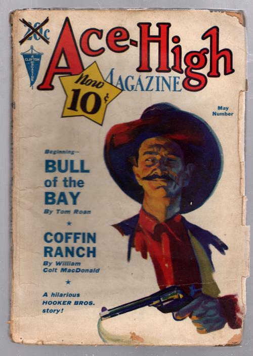 Ace-High May 1933 George Harris Cover Art