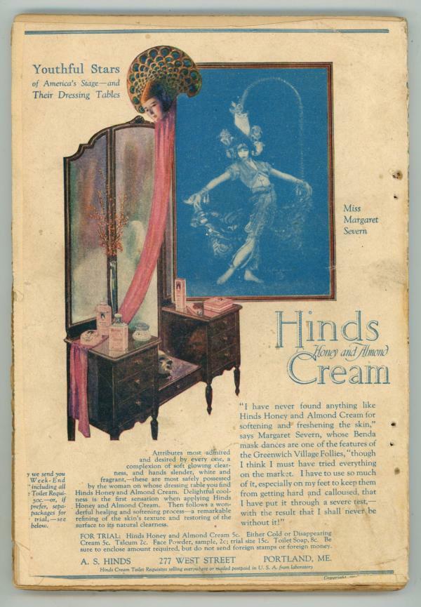 Argosy Feb 26 1921 Burroughs - Tarzan the Terrible 3/7 Pulp
