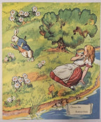 Stand-ups. Adventures of Alice in Wonderland. No.964 by Lewis Carroll