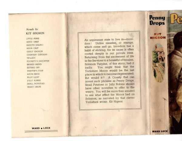 Penny Drops by Kit Higson (First Edition) Ward File Copy
