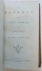 A Journey from This World to the Next by Henry Fielding and Others