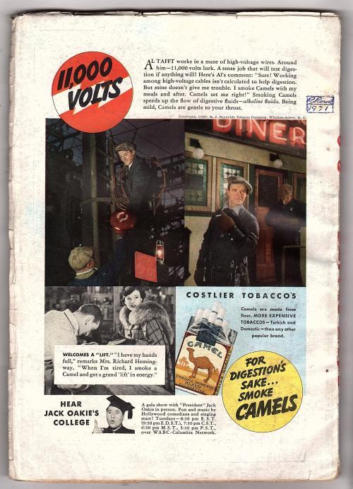 G-8 Battle Aces Jun 1937 Zombie Plane; "Flight from the Grave" - Pulp