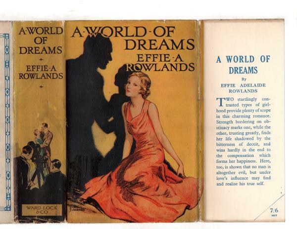 A World of Dreams by Effie Adelaide Rowlands (First Edition) Ward File Copy