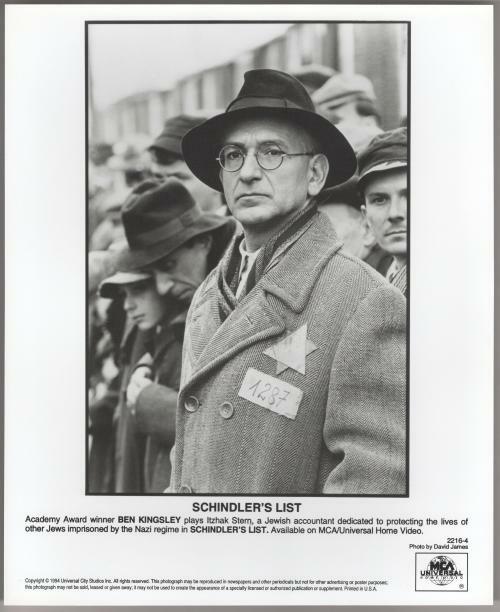 Schindler's List Film - Videocassette Press Kit 8 Photos