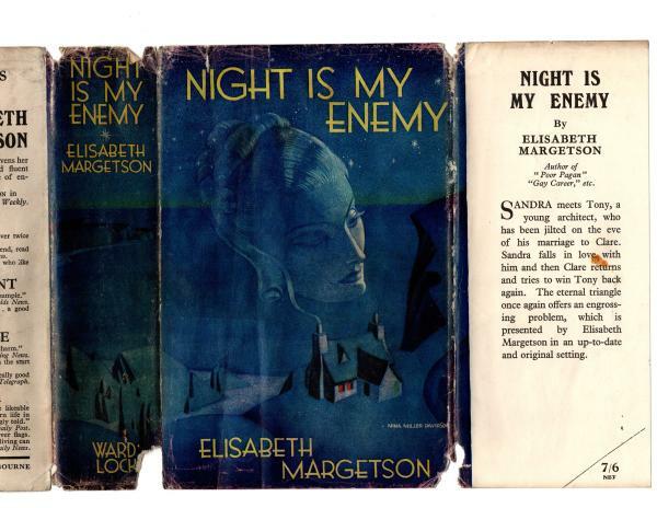 Night Is My Enemy by Elisabeth Margetson (First Edition) File Copy