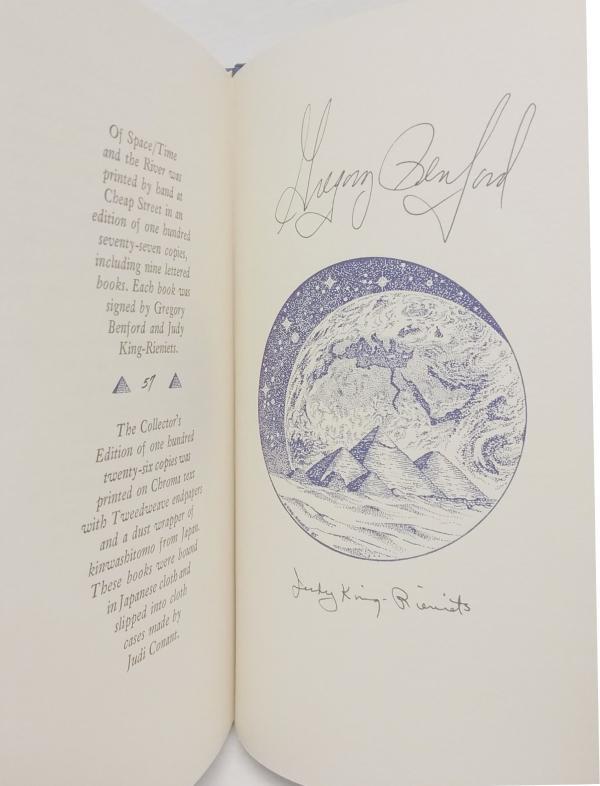 Of Space/Time and the River by Gregory Benford 1st Edition LTD #57 Signed