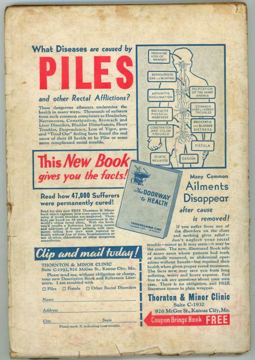 All Star Adventure Feb 1937 JW Scott Cover Art; Uncommon Last Issue