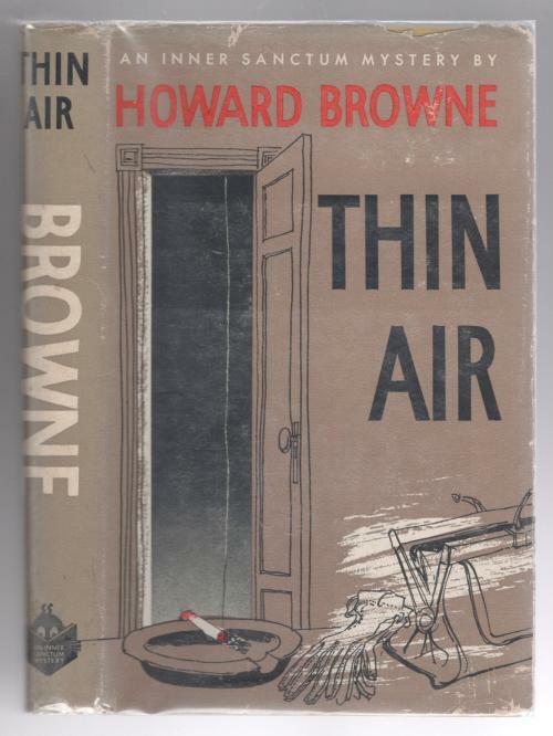 Thin Air by Howard Browne (First Edition)