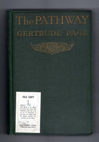 The Pathway by Gertrude Page (First Edition) Ward File Copy