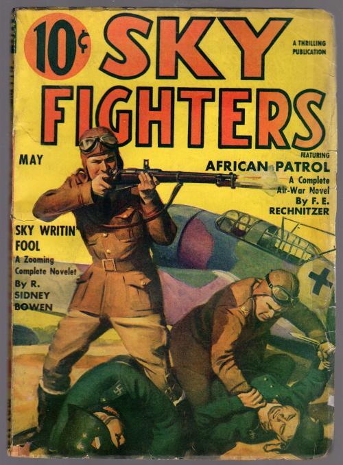 Sky Fighters May 1941 Arthur J. Burks, Robert Sidney Bowen
