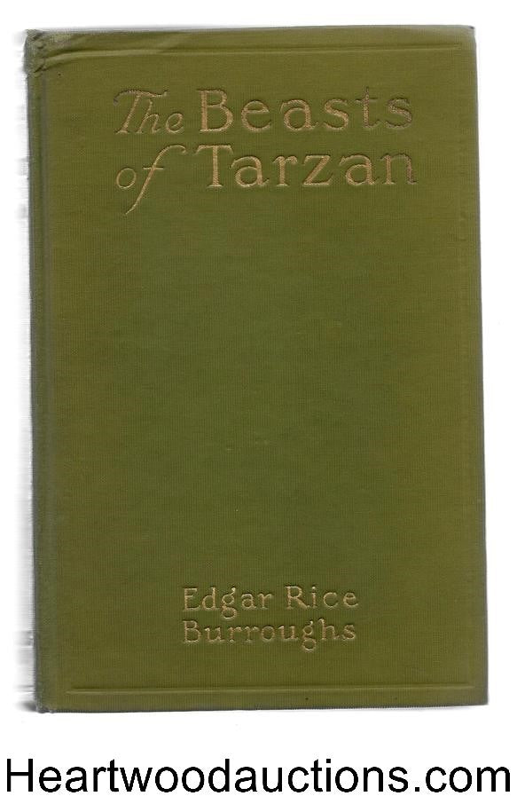The Beasts of Tarzan by Edgar Rice Burroughs 1st J.Allen St. John