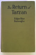 The RETURN of TARZAN by Edgar Rice Burroughs (DJ) N.C.Wyeth & St.John