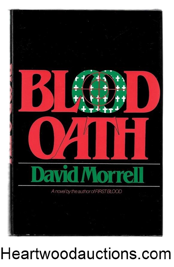 Blood Oath by David Morrell SIGNED 1st