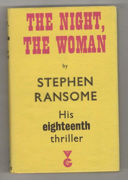 The Night, The Woman by Stephen Ransome (First UK Edition) Gollancz File Copy
