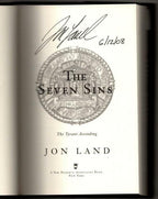 The Seven Sins by Jon Land (First Edition) Signed