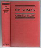 Mr. Strang by Carroll John Daly (First Edition)