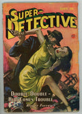 Super Detective Sep 1946 Trege cover Cvr; Robert Leslie Bellem - Pulp