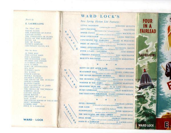 Four in a Fairlead by E. Laurie Long (First Edition) Hubin Listed, Ward File ...