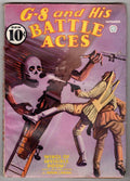 G-8 Battle Aces Sep 1936 Pulp Blakeslee Skull Cover - Pulp