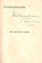 The Haunted Major by Robert Marshall, Golf story  (Early Edition) Signed
