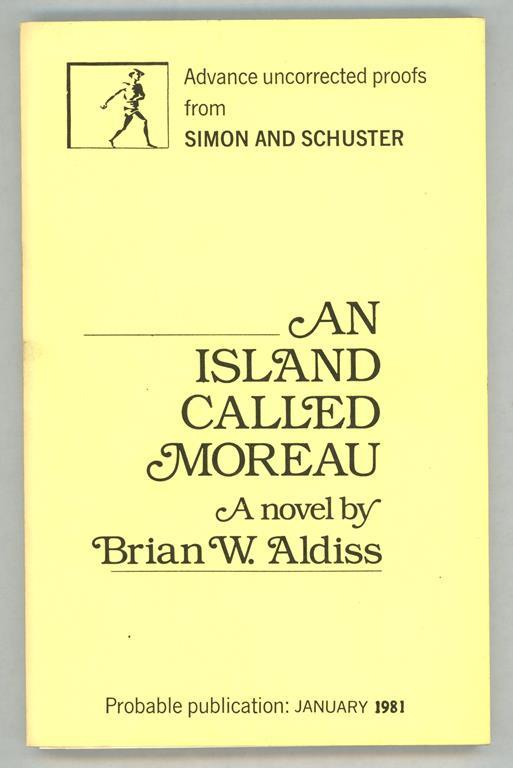 An Island Called Moreau by Brian W. Aldiss  (Uncorrected Proof)