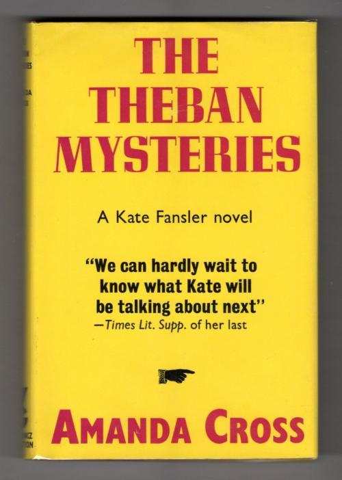 The Theban Mysteries by Amanda Cross (First UK Edition) Gollancz File Copy