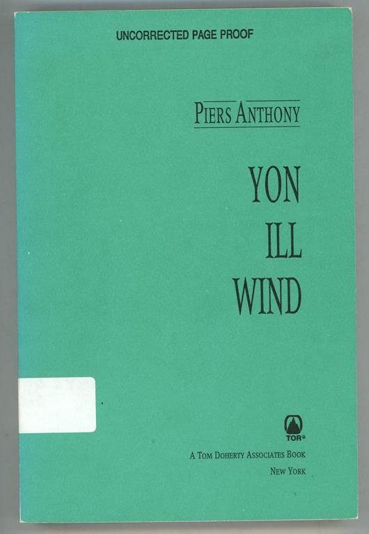Yon Ill Wind by Piers Anthony (Advance Copy/Proof)