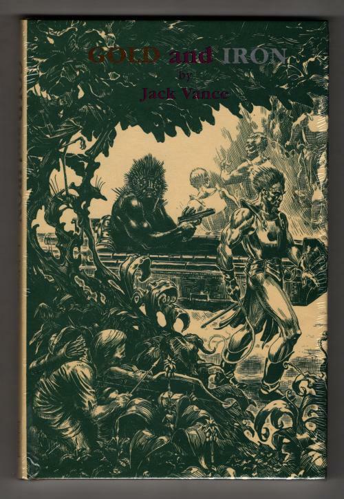 Gold and Iron by Jack Vance (First Edition) Signed