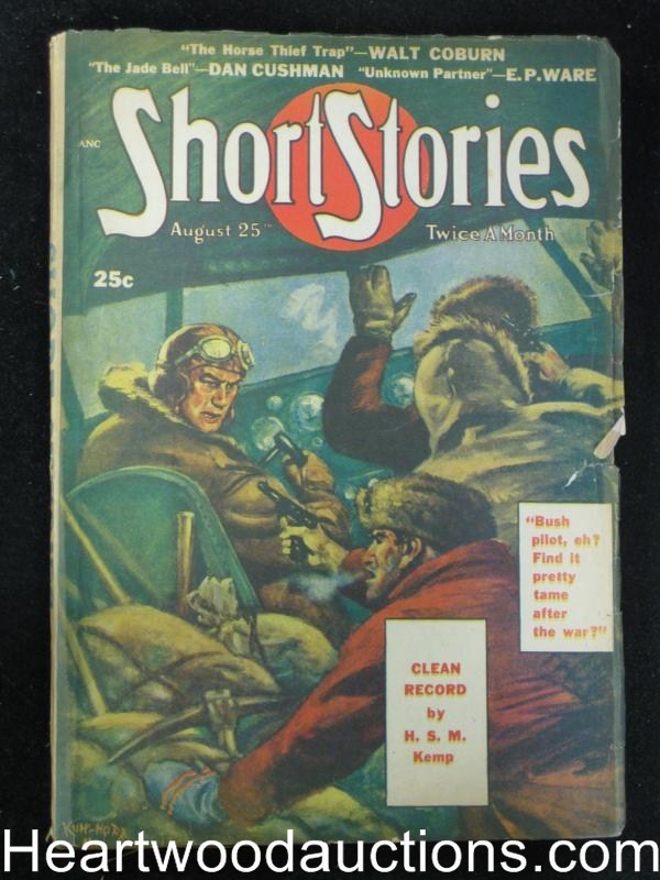 Short Stories Aug 25 1947  H.B Jones, Walt Coburn