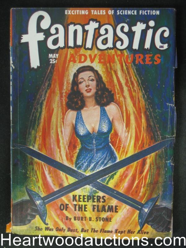 Fantastic Adventures May  1949 Robert Gibson Jones Cover