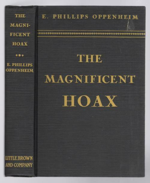The Magnificent Hoax by E. Phillips Oppenheim (First Edition) Signed TLS