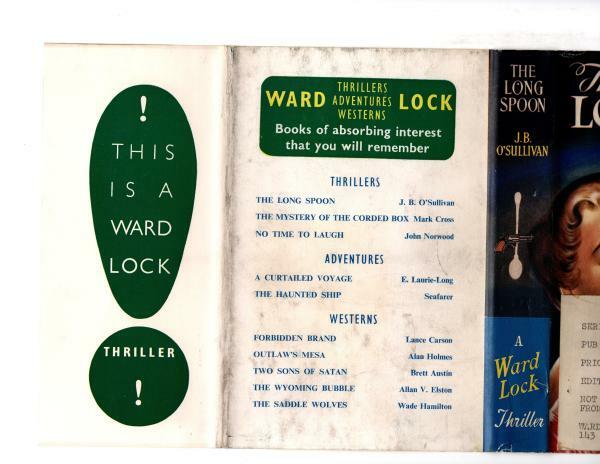 The Long Spoon by J. B. O'Sullivan (First Edition) File Copy