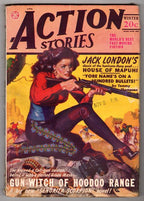 Action Stories Winter  1948 London Seniorita Scorpian Cvr Pulp - High Grade