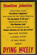 Dying Nicely by Hamilton Johnson (First Edition) Gollancz File Copy